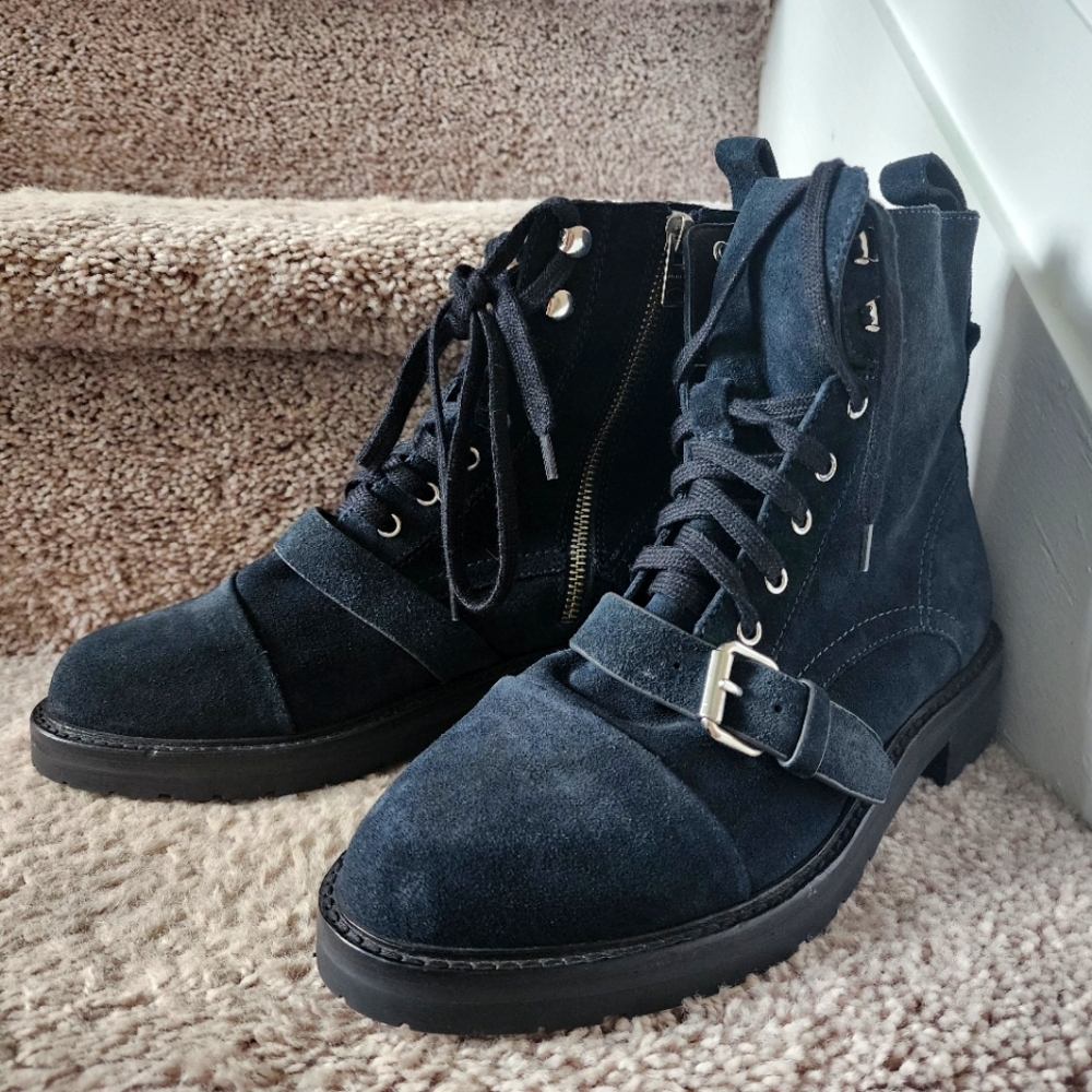 All Saints women's suede ankle boots